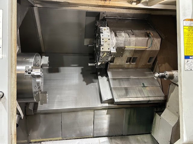 Haas SL-40BB CNC Lathe, 2006 - Tailstock, Chip Conveyor - Image 4