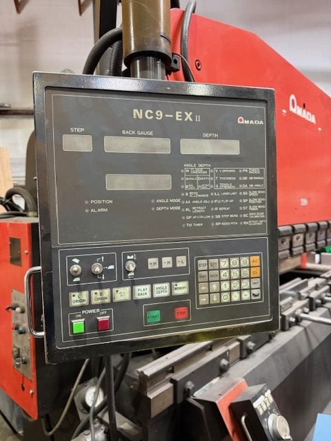 100 Ton x 10' Amada RG 100S CNC Press Brake, 1991 - Image 4
