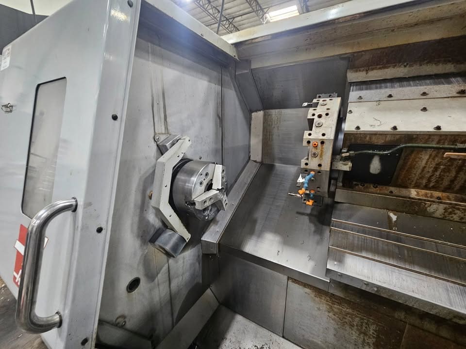Haas SL-30T CNC Lathe, 2008 - Tailstock, Chip Conveyor - Image 4