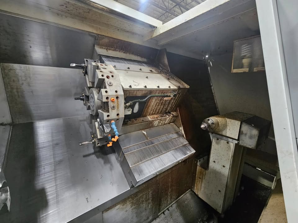 Haas SL-30T CNC Lathe, 2008 - Tailstock, Chip Conveyor - Image 5