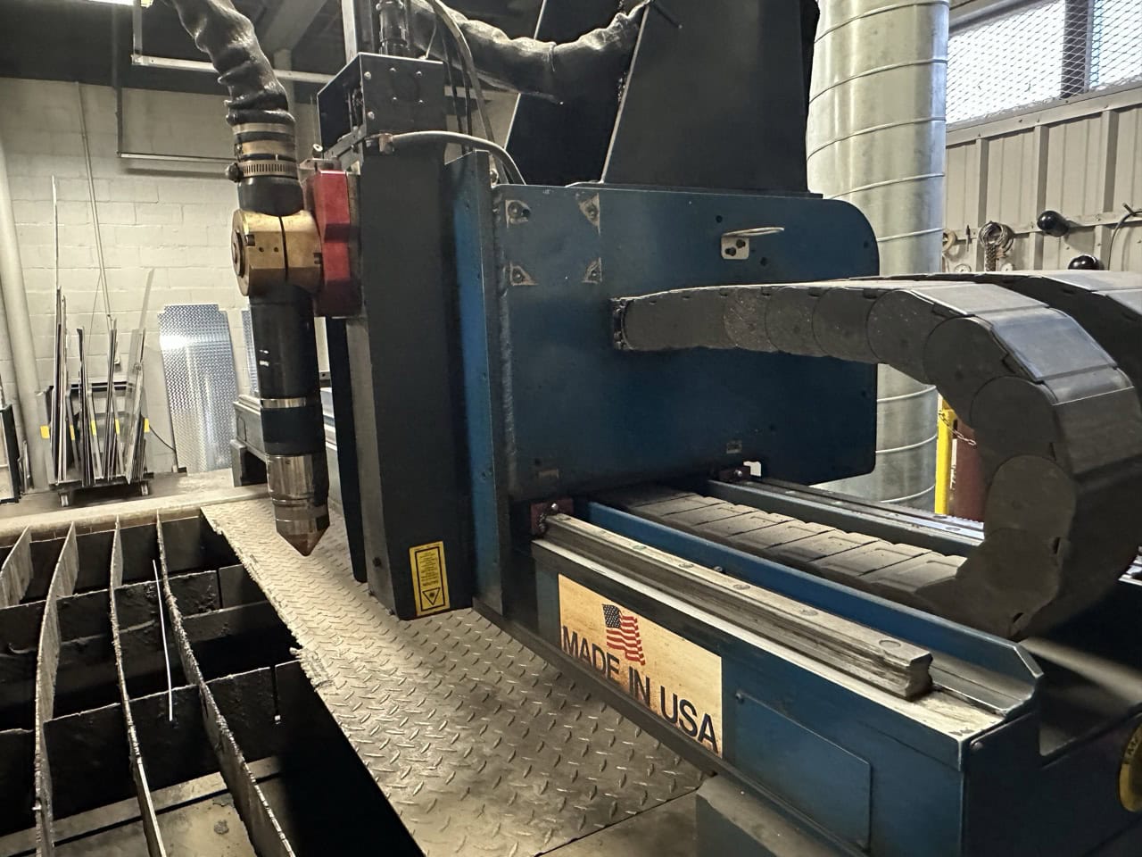 5' x 10' AKS Accu-Kut CNC Hypertherm XPR 300 Plasma Table, 2010 - Rebuilt in 2018, Dust Collector - Image 15