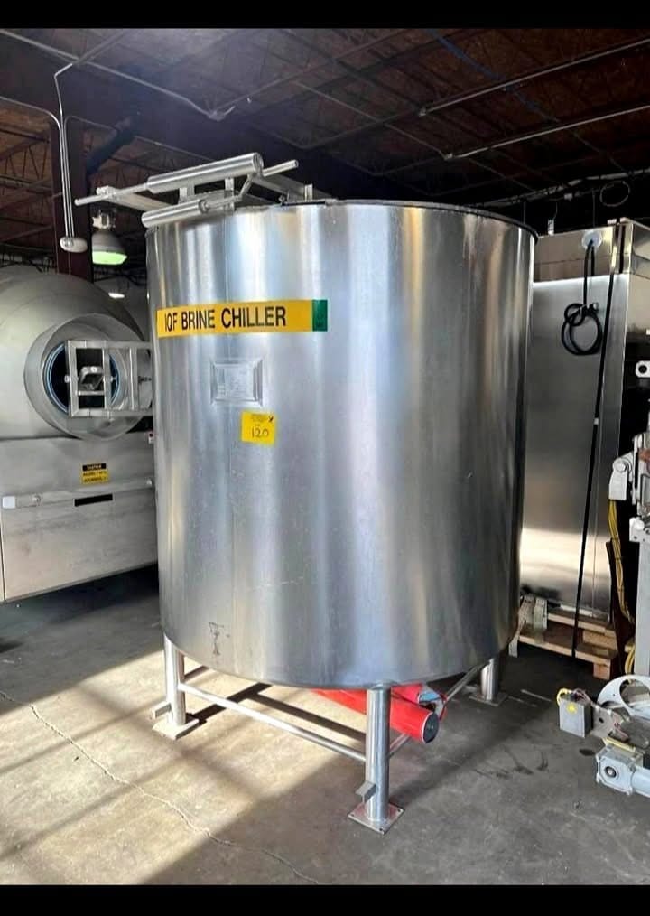 810 Gallon Viatec Inc Stainless Steel Brine Tank, 2000 - Image 3