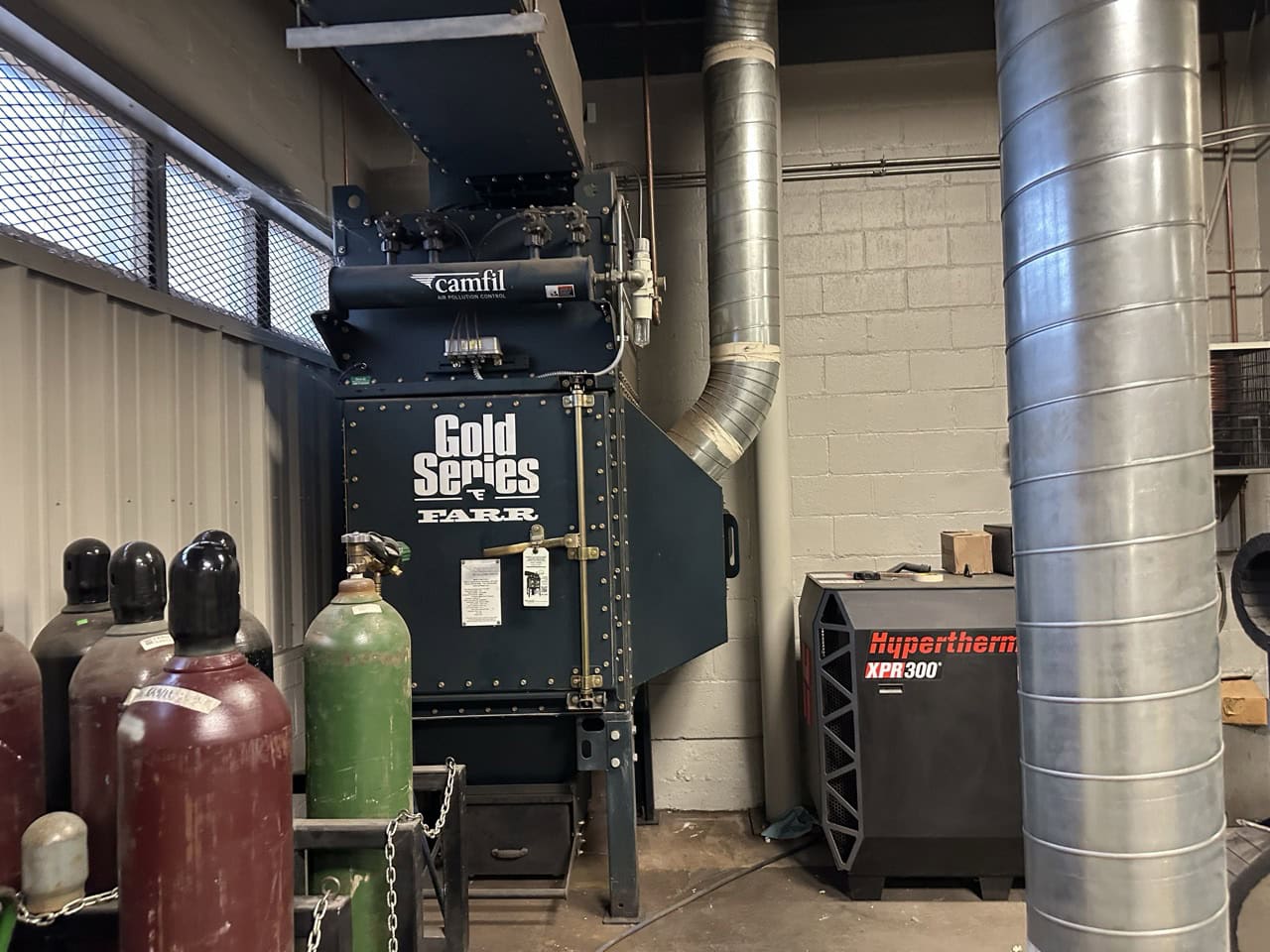 5' x 10' AKS Accu-Kut CNC Hypertherm XPR 300 Plasma Table, 2010 - Rebuilt in 2018, Dust Collector - Image 20