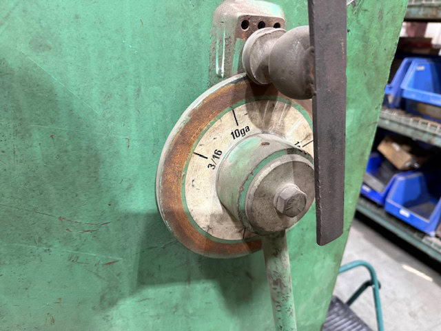 1/4" x 10' Accurshear 625010 Shear, 1989 - Image 3