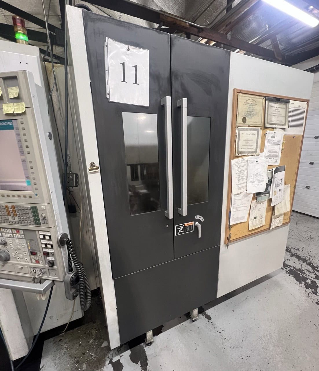 Mori Seiki NMV 5000 DCG, 2010 - 5 Axis, Spindle Probe, Coolant Thru Spindle - Image 7