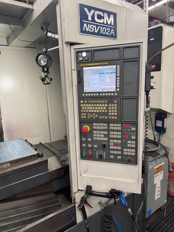 YCM NSV 102A VMC, 2012 - Chip Auger - Image 4