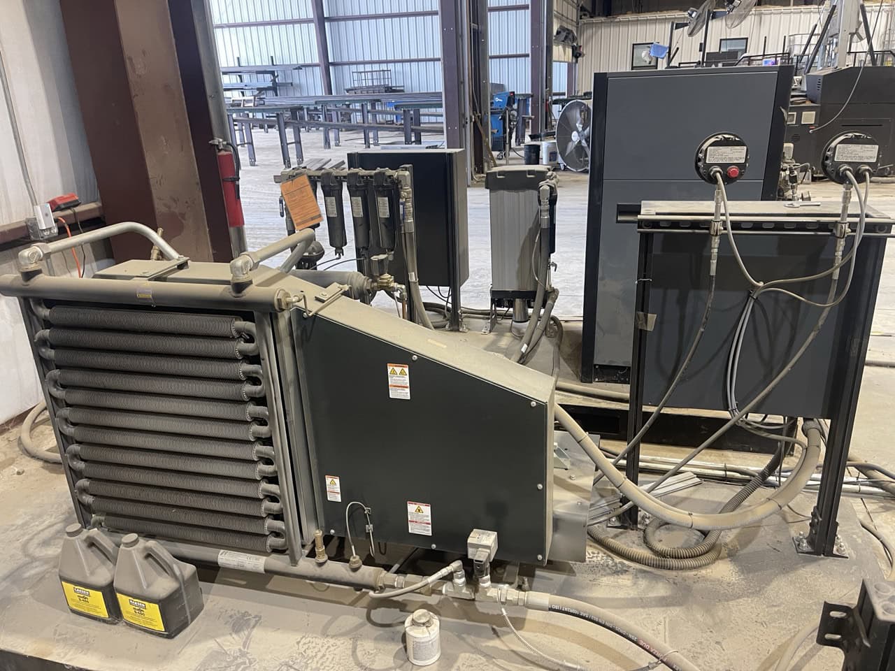 7000 Watt Mazak Optiplex 4220 NEO Fiber Laser, 2024 - Lucas 4220 Ez Compact 8-Shelf Stocker and Scheduler Automation System, Liberty High Performance Air System, Gold Series X-Flo Industrial Dust Collector - Image 27
