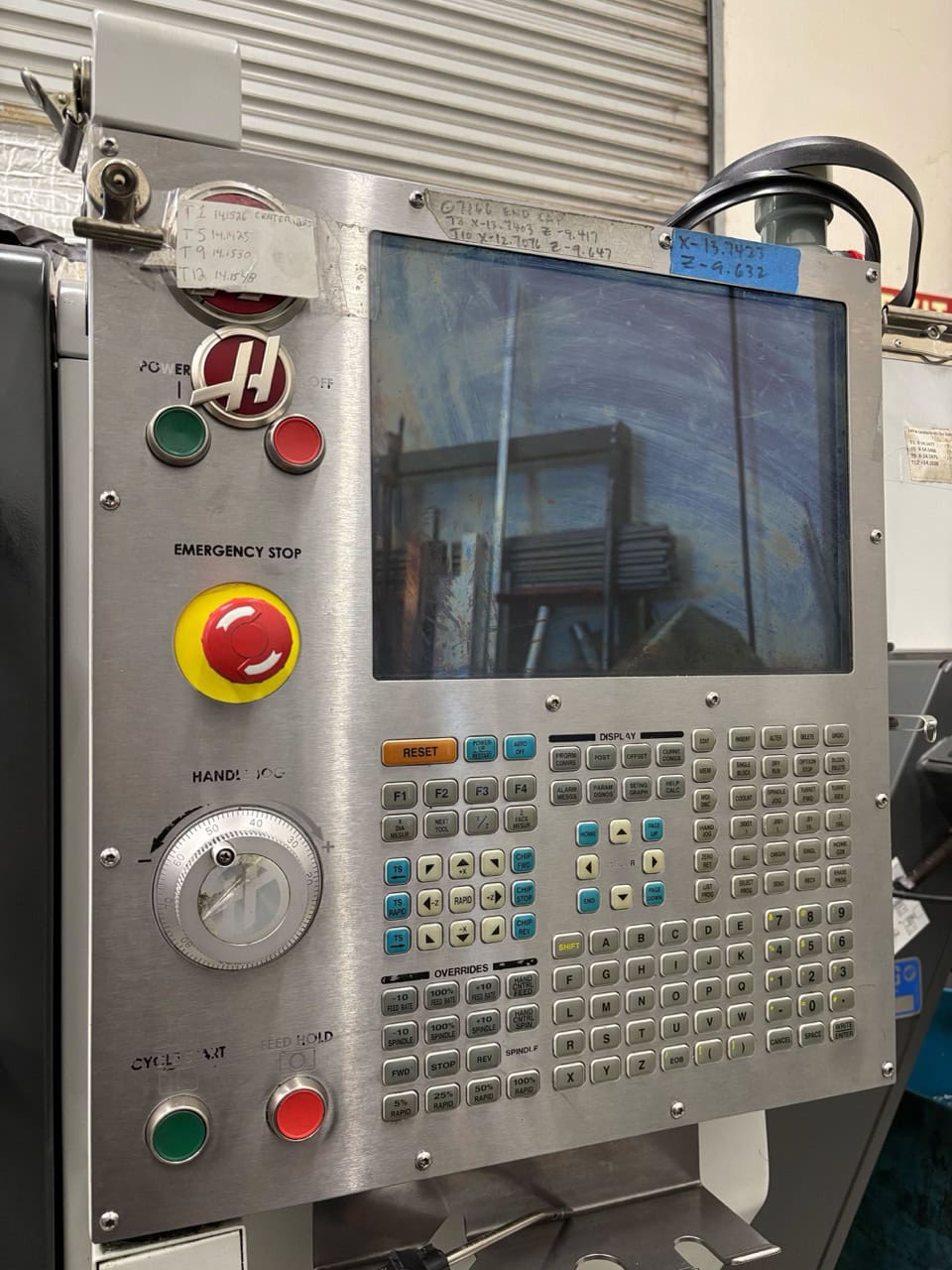Haas ST-10 CNC Lathe, 2012 - Bar Feeder, Parts Catcher - Image 7
