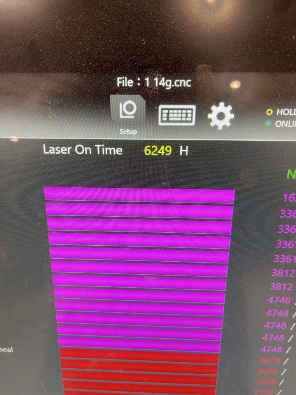 7000 Watt Mazak Optiplex 4220 NEO Fiber Laser, 2024 - Lucas 4220 Ez Compact 8-Shelf Stocker and Scheduler Automation System, Liberty High Performance Air System, Gold Series X-Flo Industrial Dust Collector - Image 29
