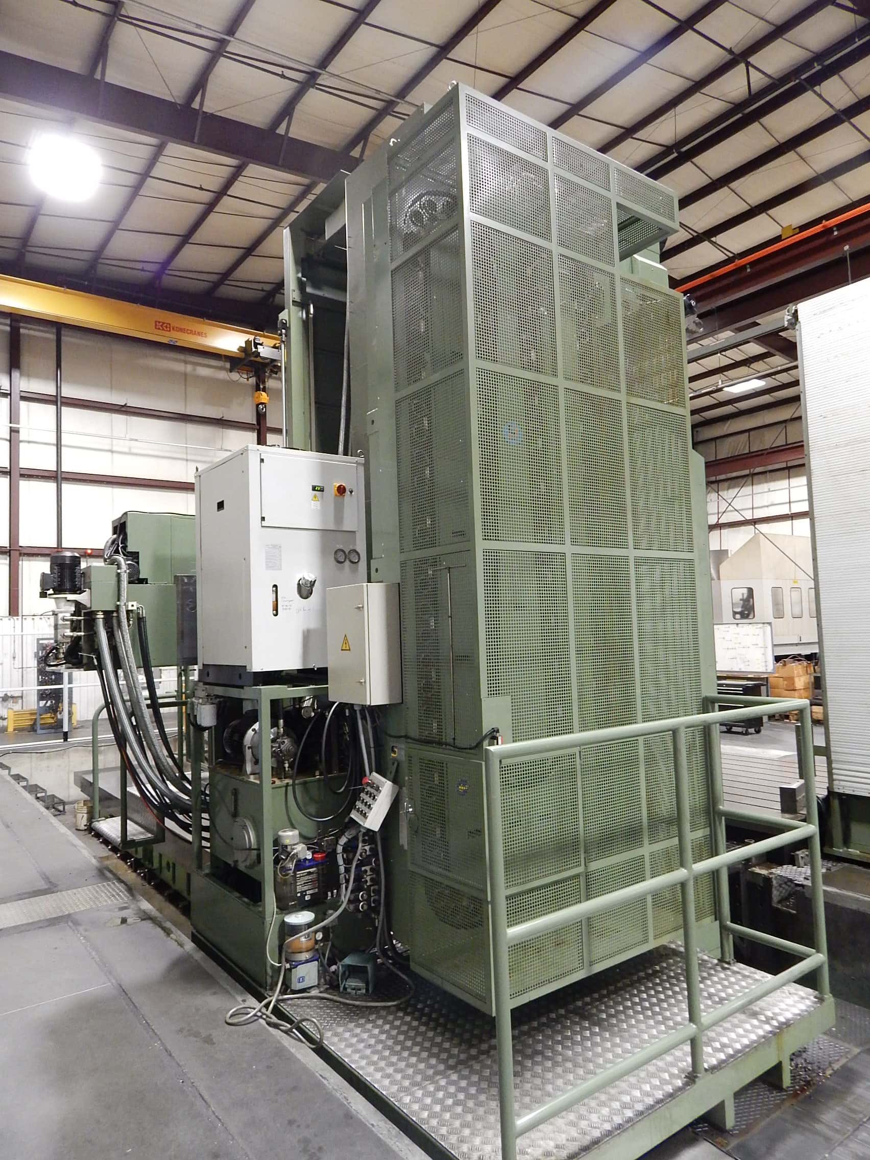 Parpas ML-120 CNC Floor Type Boring Mill, 2007 - 7 Axis, 5" Spindle, Universal Head, 90 Degree Head, Under Power - Image 9