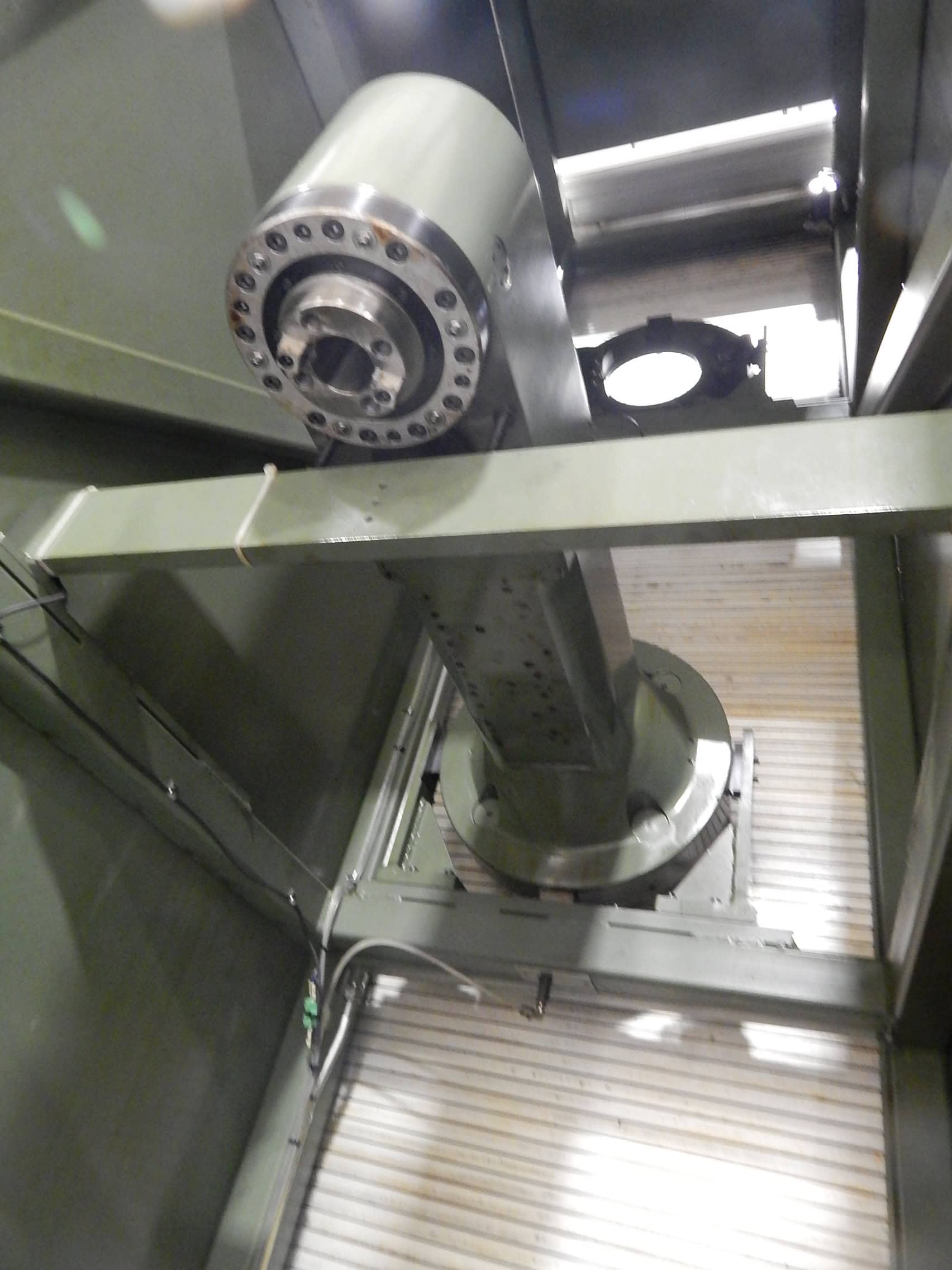 Parpas ML-120 CNC Floor Type Boring Mill, 2007 - 7 Axis, 5" Spindle, Universal Head, 90 Degree Head, Under Power - Image 12