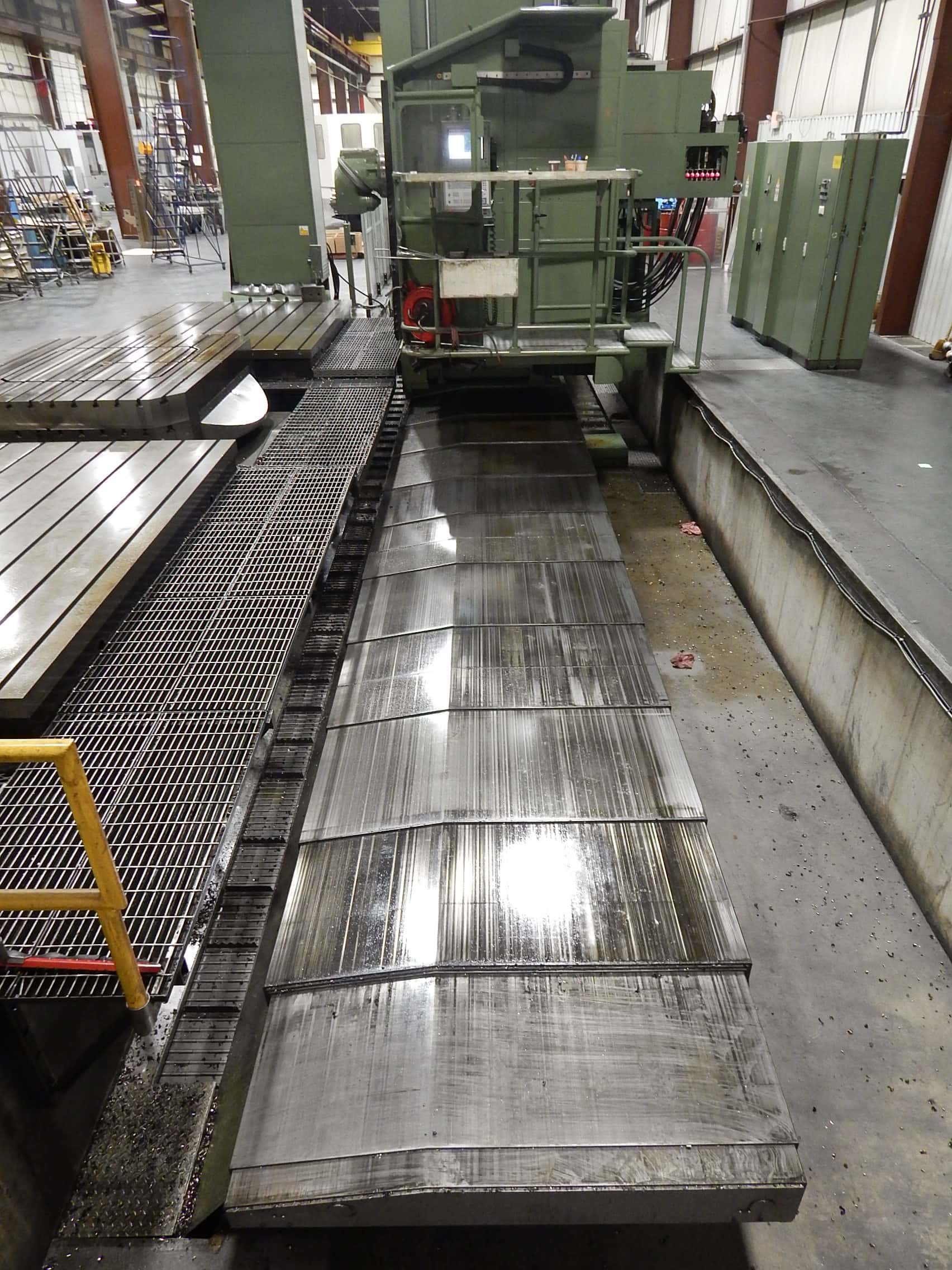 Parpas ML-120 CNC Floor Type Boring Mill, 2007 - 7 Axis, 5" Spindle, Universal Head, 90 Degree Head, Under Power - Image 14