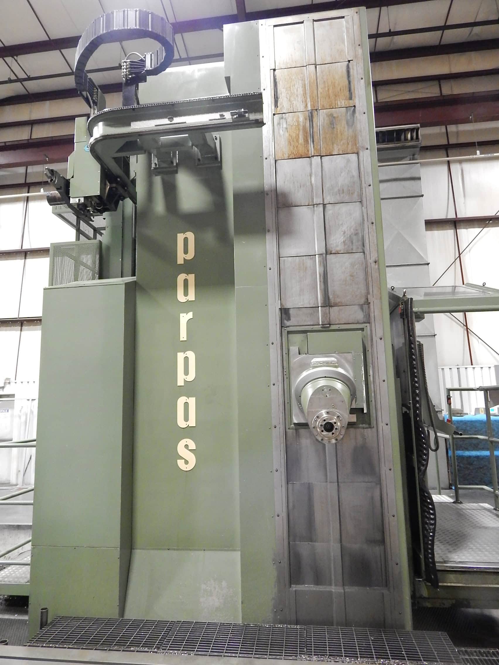 Parpas ML-120 CNC Floor Type Boring Mill, 2007 - 7 Axis, 5" Spindle, Universal Head, 90 Degree Head, Under Power - Image 2