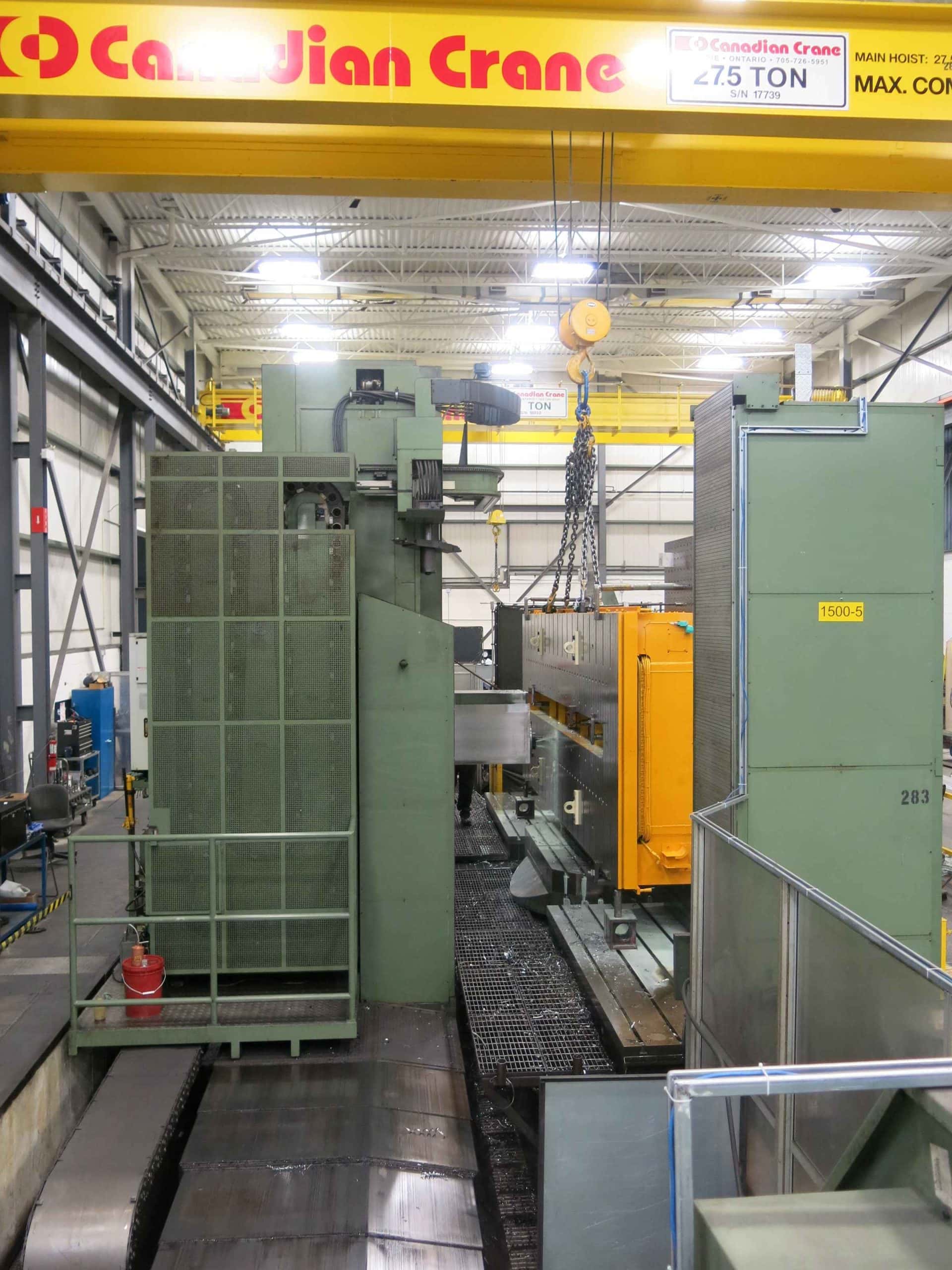 Parpas ML-120 CNC Floor Type Boring Mill, 2007 - 7 Axis, 5" Spindle, Universal Head, 90 Degree Head, Under Power - Image 19