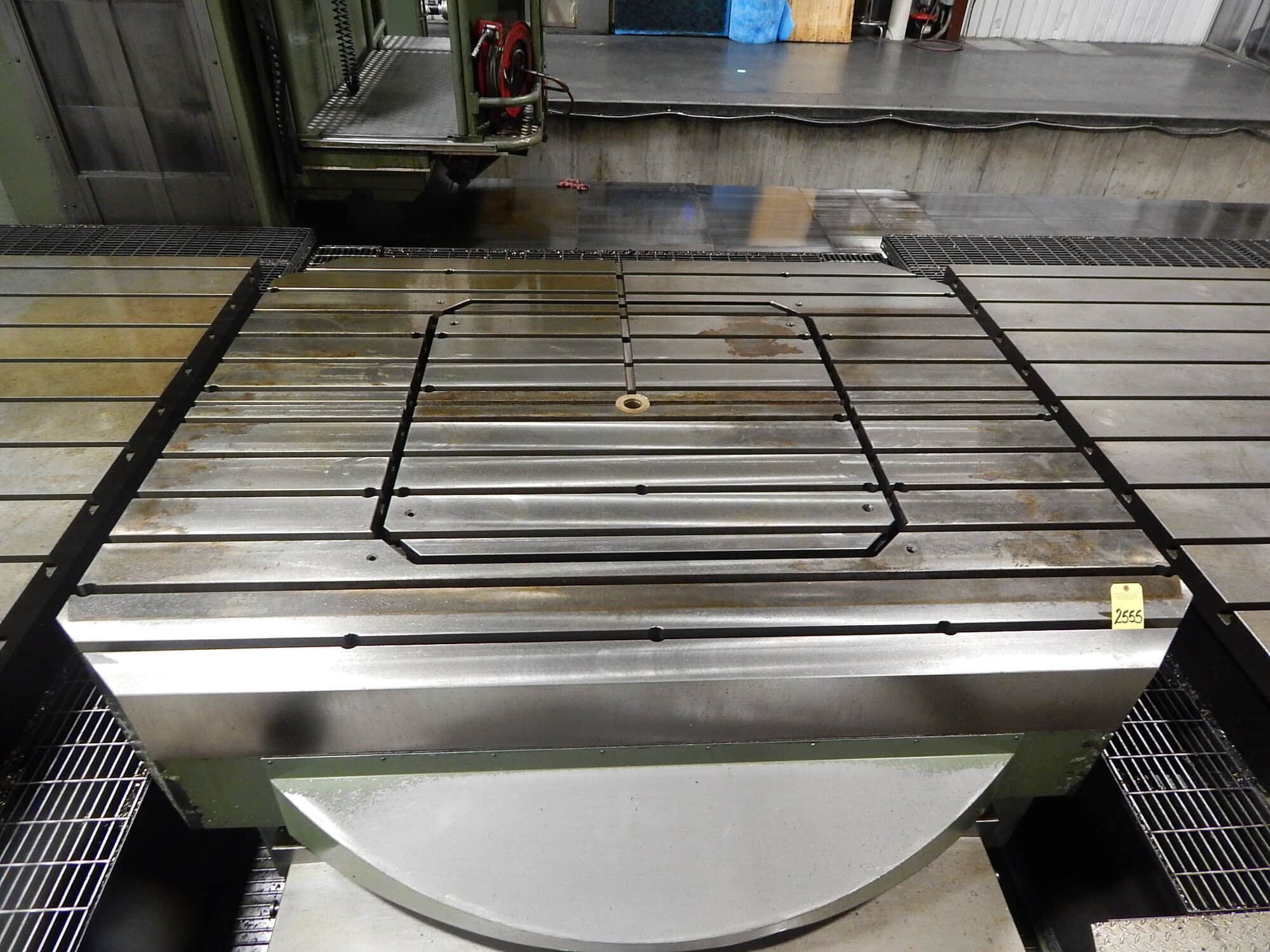 Parpas ML-120 CNC Floor Type Boring Mill, 2007 - 7 Axis, 5" Spindle, Universal Head, 90 Degree Head, Under Power - Image 6