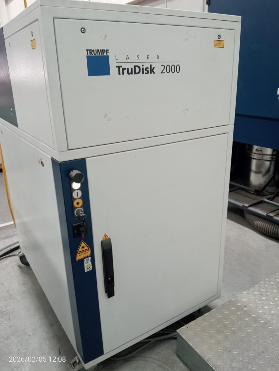 2000 Watt Trumpf TruLaser Cell 3000 3D Fiber Laser, 2017 - 5-Axis, Rotary Table, Dust Collector, 2 of 2 - Image 40