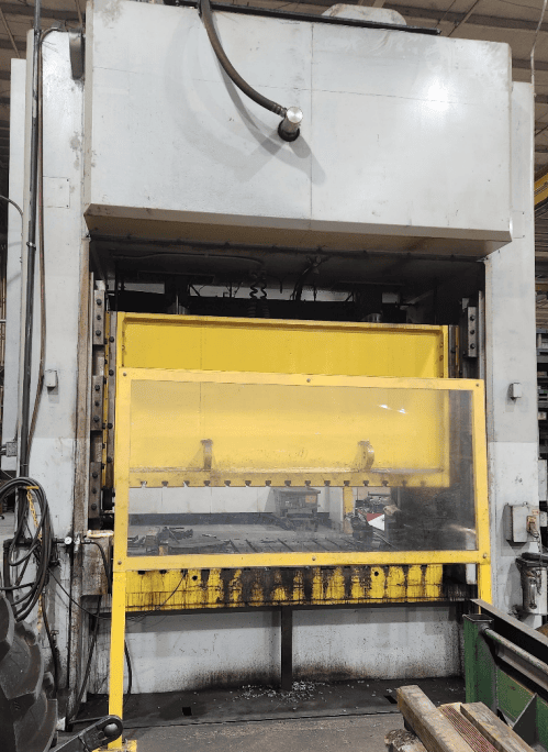 450 Ton BLOW Straight Side Unitized Frame Eccentric Geared Gib Guided Mechanical Press, 2007 - Image 7