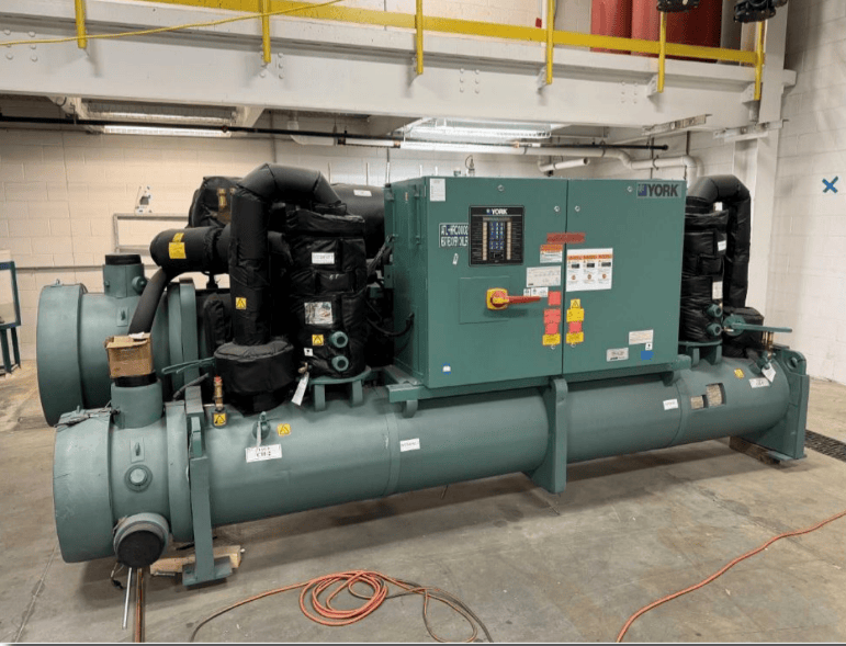 250 Ton York Heat Recovery Screw Chiller Model YVWAMBM3EE, 2025 - Unused
