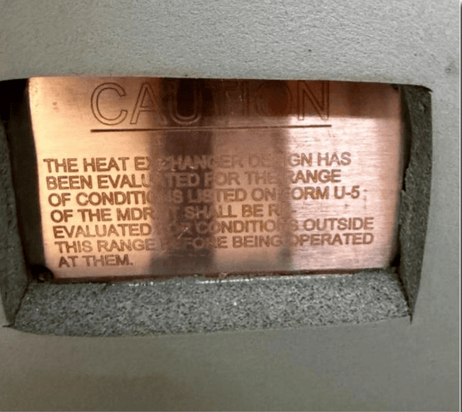 250 Ton York Heat Recovery Screw Chiller Model YVWAMBM3EE, 2025 - Unused - Image 4