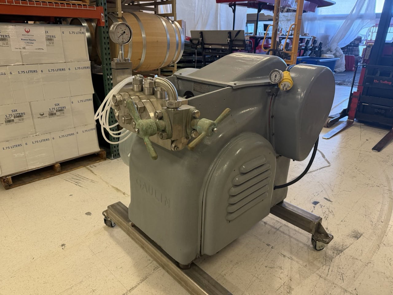 Manton-Gaulin 500 KF6 3PS 2-Stage High-Pressure Industrial Homogenizer