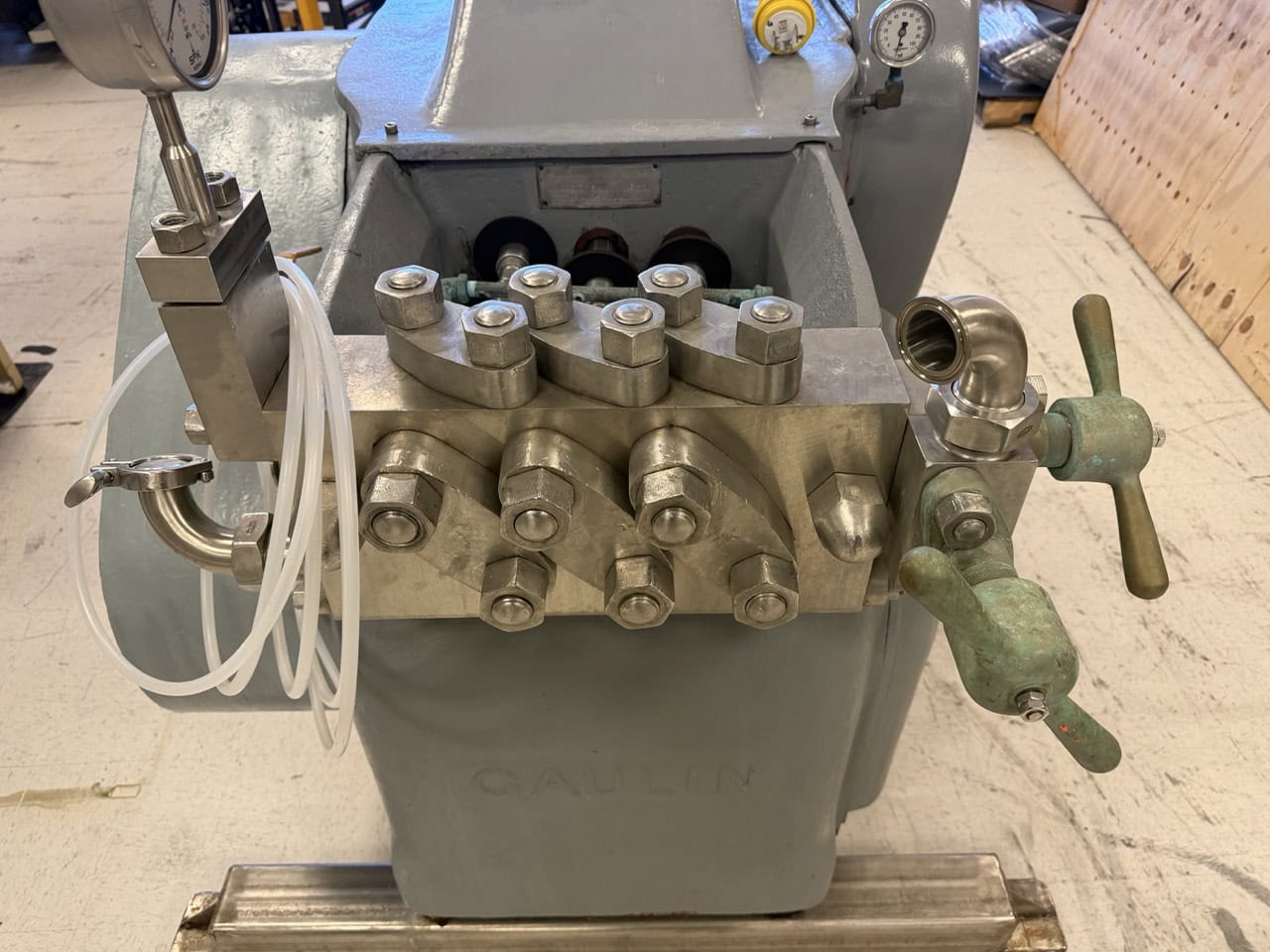 Manton-Gaulin 500 KF6 3PS 2-Stage High-Pressure Industrial Homogenizer - Image 2