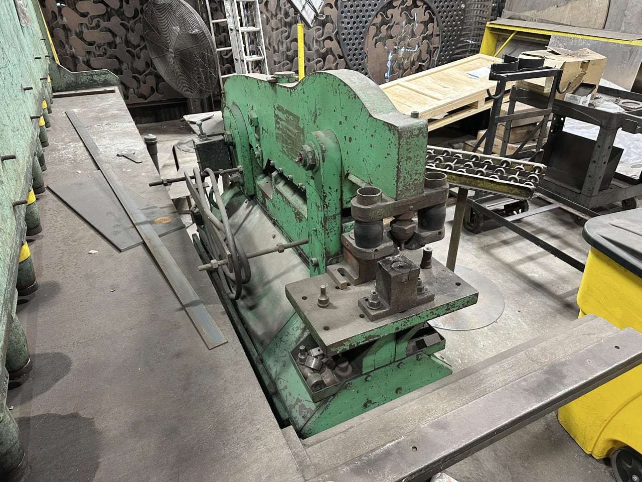 50 Ton Piranha P3-50 Hydraulic Ironworker, 1998 - Tooling - Image 10
