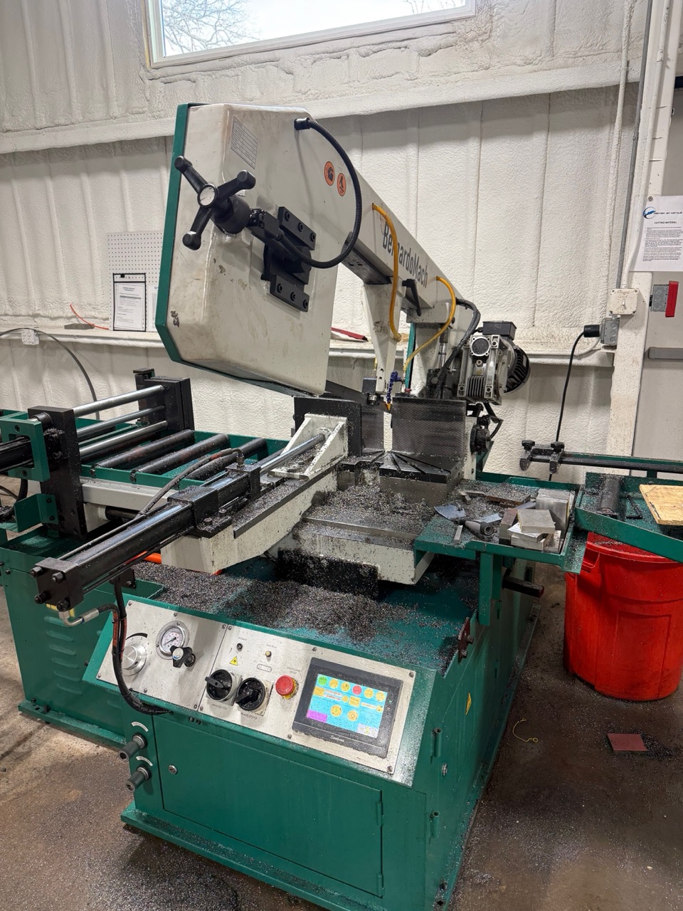 18" X 13" Bernardo BSM-1813A Fully Automatic CNC Horizontal Band Saw, 2021