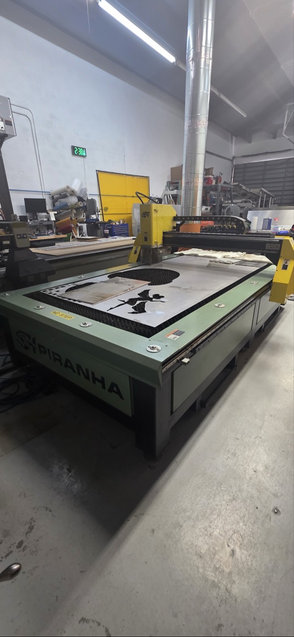 4' x 8' Piranha C408 CNC Plasma, 2020 - Hypertherm Powermax85, 85 Amps