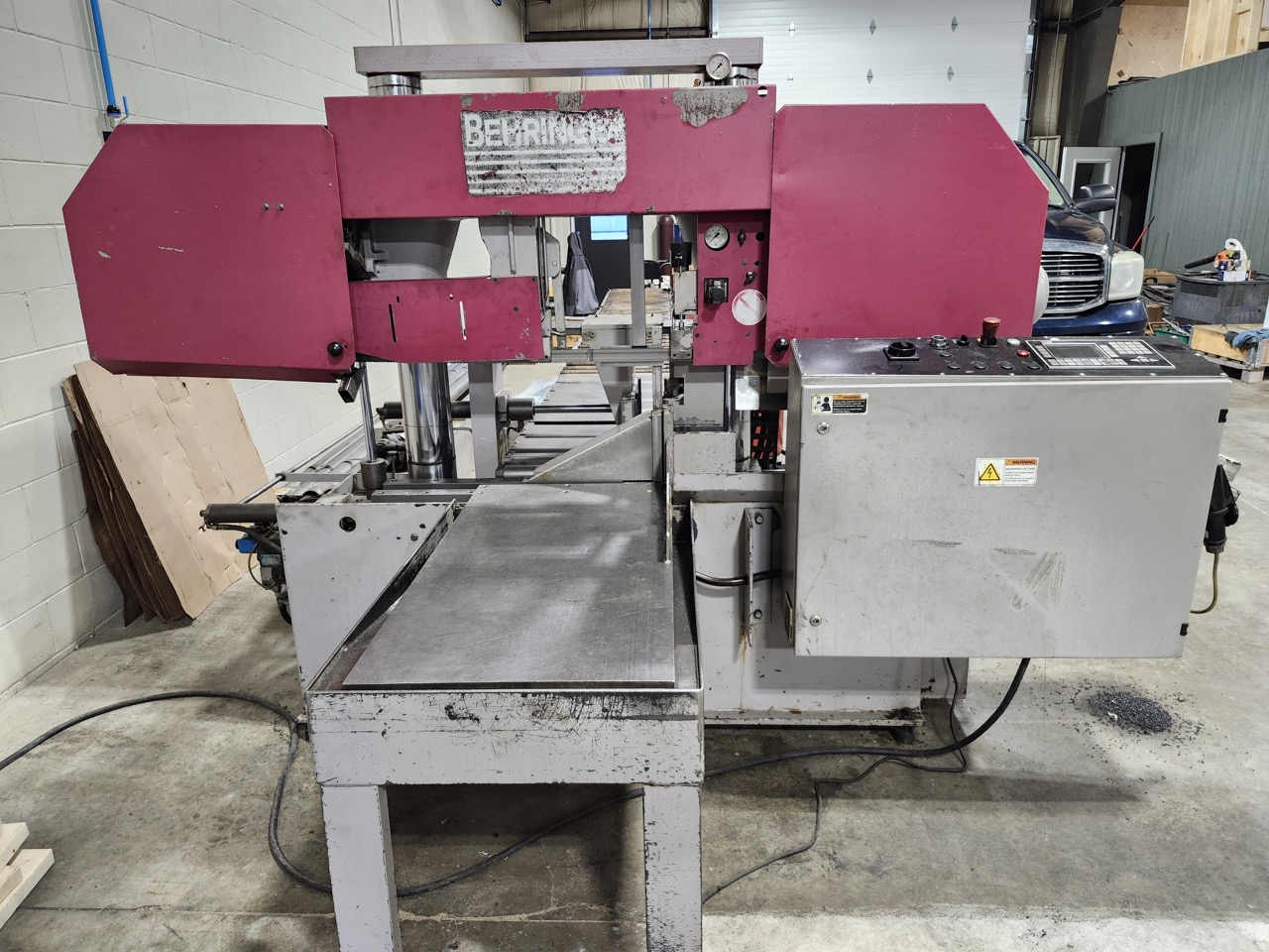 14” x 14” Behringer HBP 360A Automatic Horizontal Band Saw, 2008