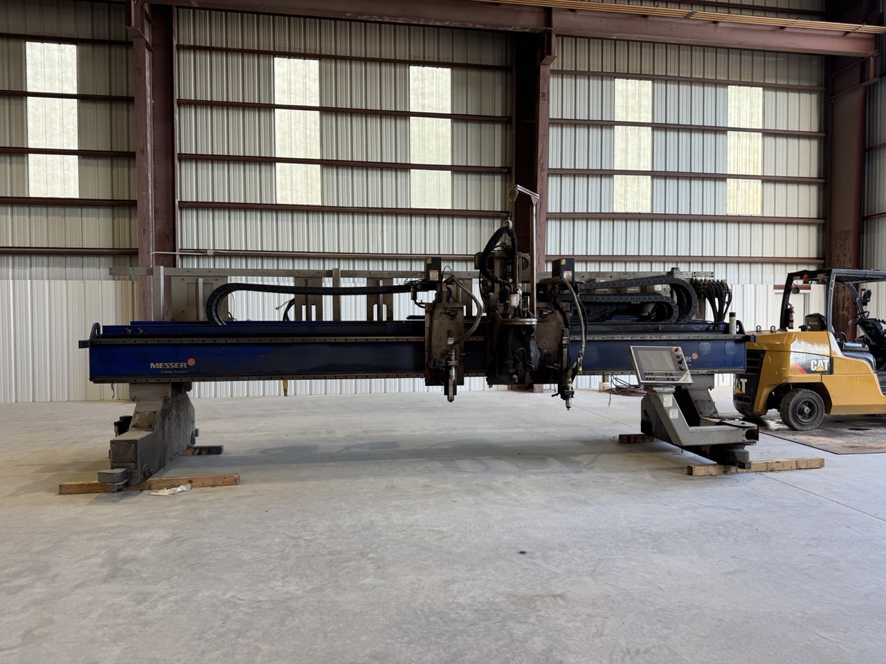 18' x 110' Messer MPC2016 Plasma Table, 2012 - (3) Hypertherm HPR260XD