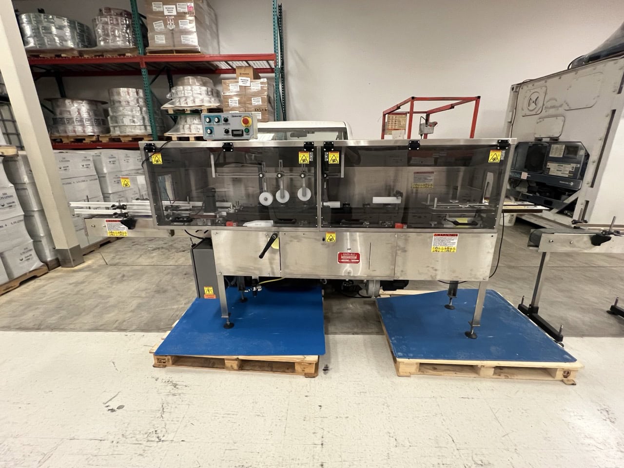 Kaps-All Complete Bottling & Corking Line – AC-65 Bottle Cleaner, FA-PG-E 12-Head Filler, BC-23 Carrier, Conveyors & Custom Feeder Corker