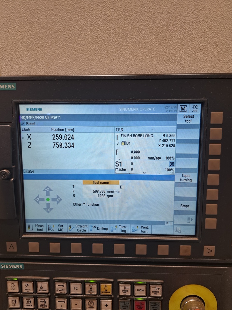 Romi C-420 Combination Manual & CNC Lathe, 2024 - 8" Chuck, Hand Wheels, Conversational Control - Image 6