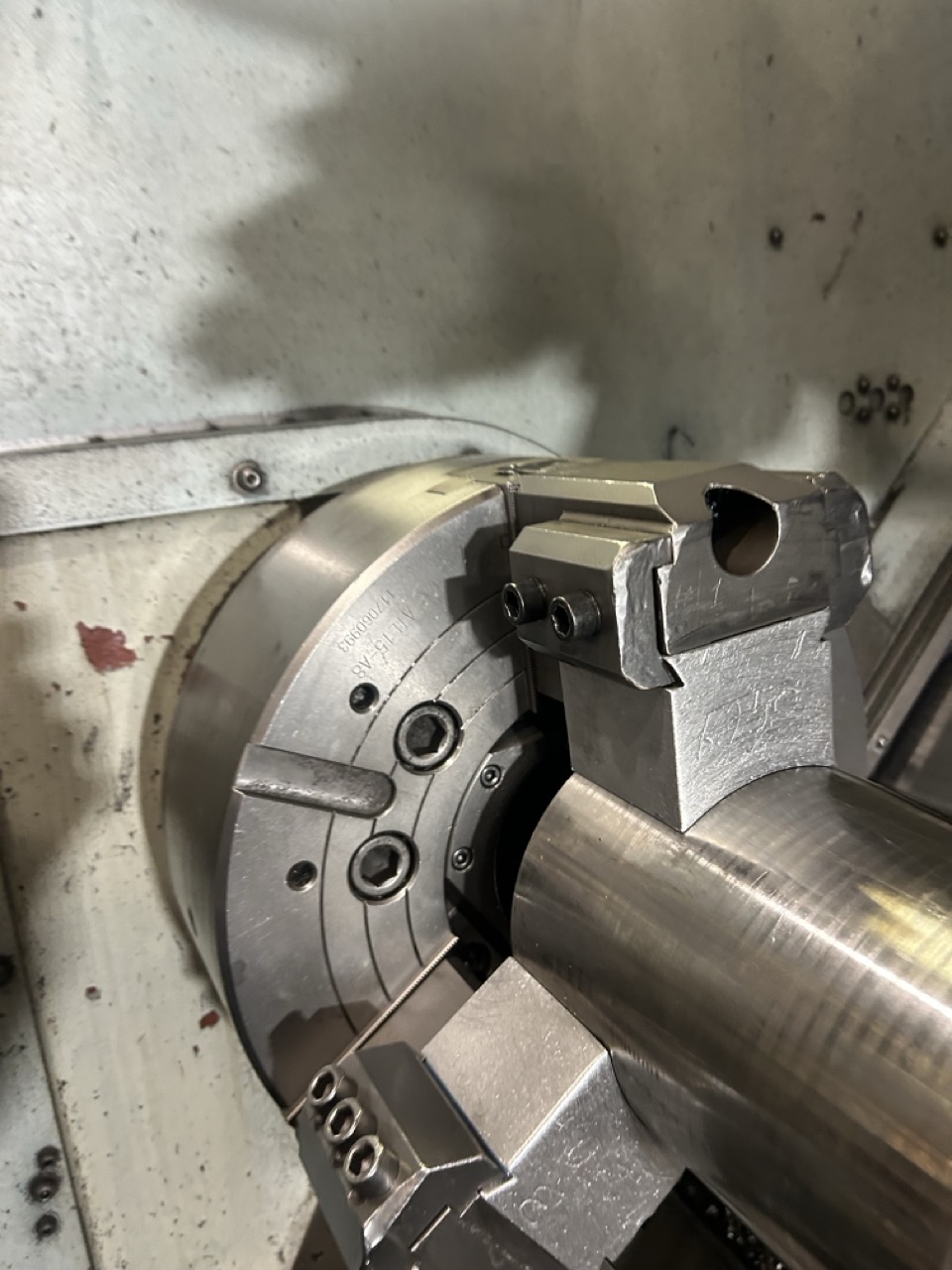 Mazak Slant Turn 50N CNC Lathe, 2006 - Tailstock, Steady Rest - Image 12
