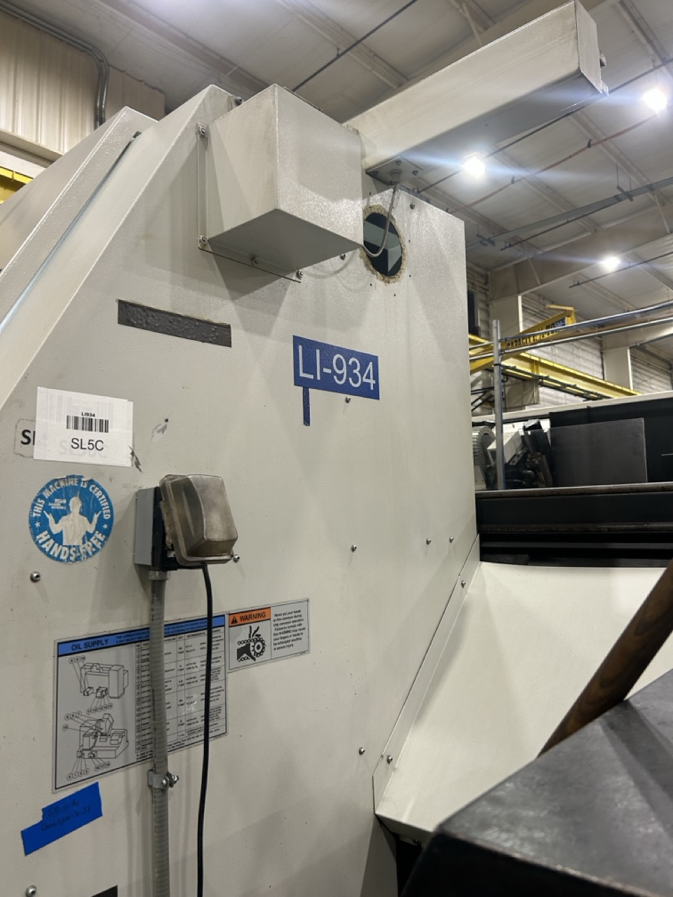 Mazak Slant Turn 50N CNC Lathe, 2006 - Tailstock, Steady Rest - Image 2