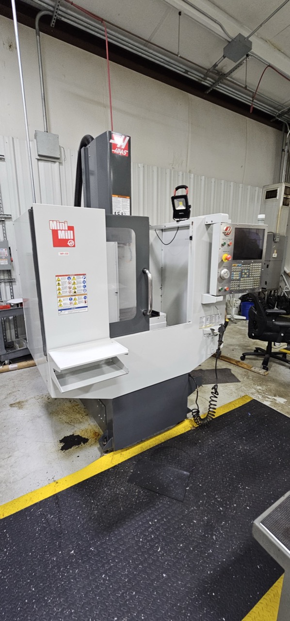 Haas Mini Mill Vertical Machining Center, 2014, 4th Axis, CT Option, High Flow Coolant Pump - Image 3