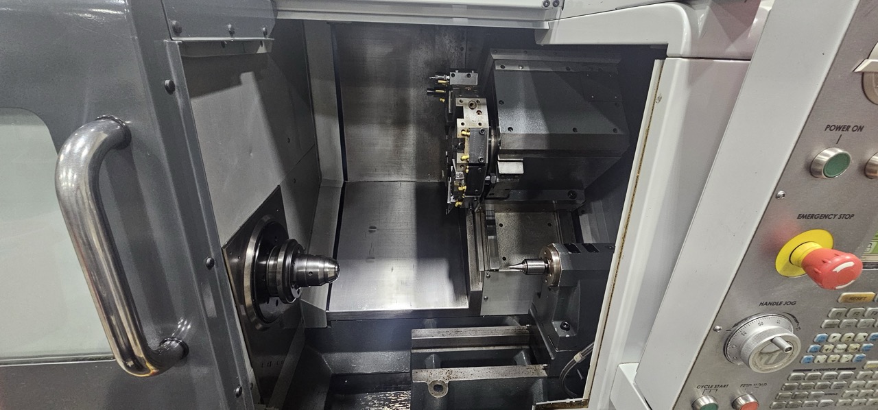 Haas ST-10, CNC Lathe, 2014 - Tailstock w/ Hydraulic Quill, Inspection Report, Very Clean - Image 11