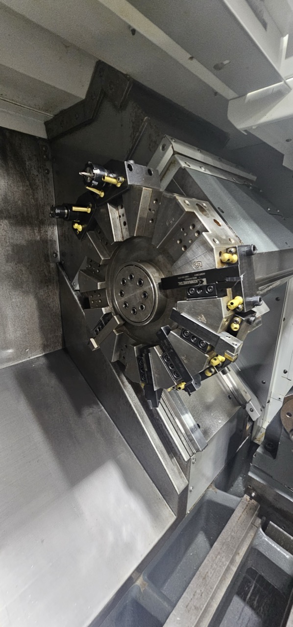 Haas ST-10, CNC Lathe, 2014 - Tailstock w/ Hydraulic Quill, Inspection Report, Very Clean - Image 12