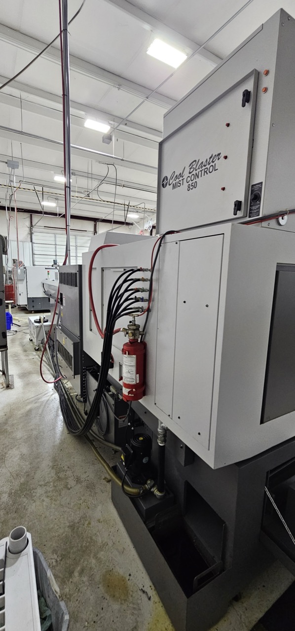 Citizen Model A32-2M7P, 7 Axis Swiss Style Lathe, 2015 - Edge C-332 Bar Feeder, CB 510 Mist Control - Image 3