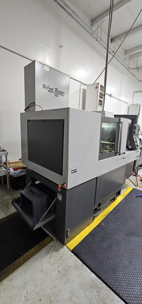 Citizen Model A32-2M7P, 7 Axis Swiss Style Lathe, 2015 - Edge C-332 Bar Feeder, CB 510 Mist Control - Image 4