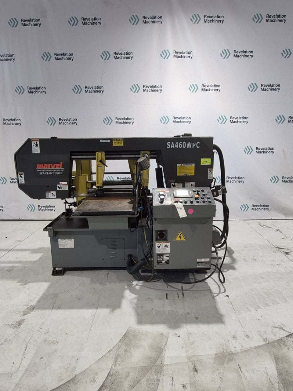24" X 15" MARVEL SA460WPC Automatic Horizontal Band Saw 2017