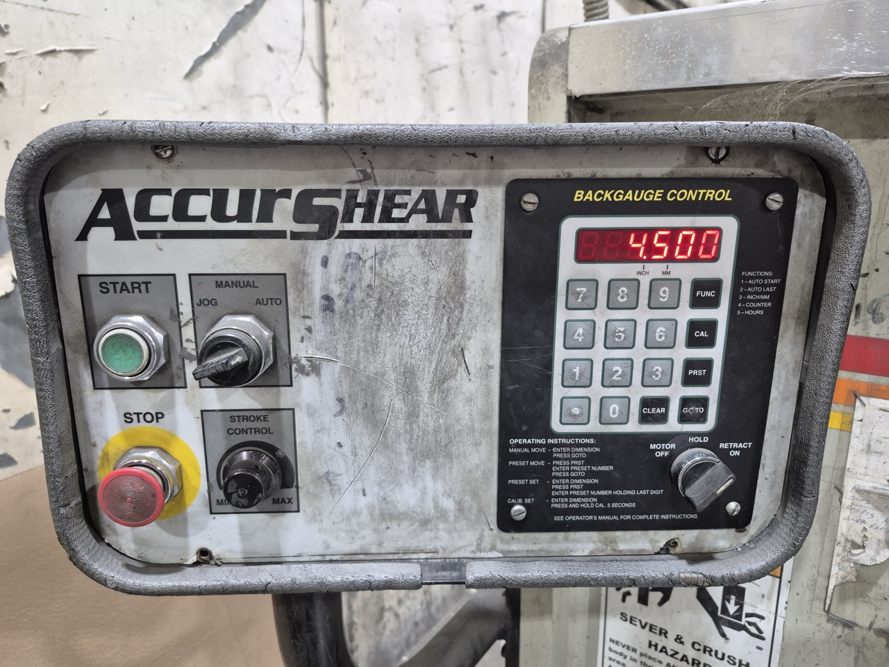 1/4” x 12’ AccurShear 625012 Hydraulic Shear, 2001 - Image 10