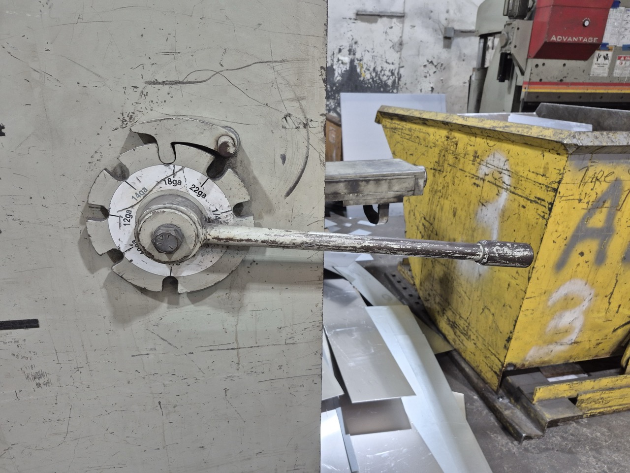 1/4” x 12’ AccurShear 625012 Hydraulic Shear, 2001 - Image 12