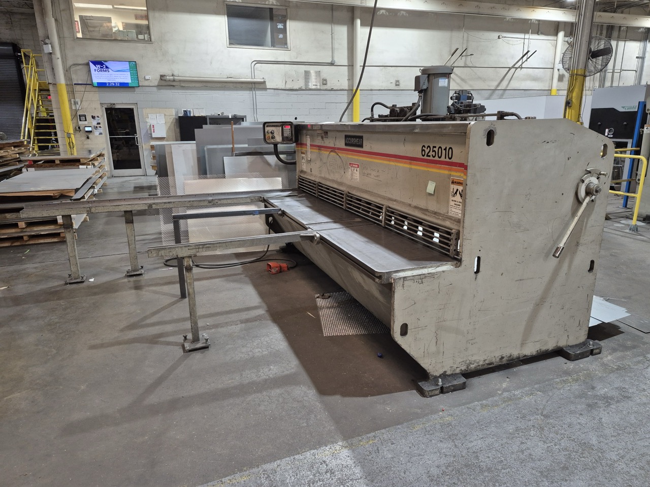 1/4” x 10’ Accurshear 625010 Hydraulic Shear, 1999 - Image 3