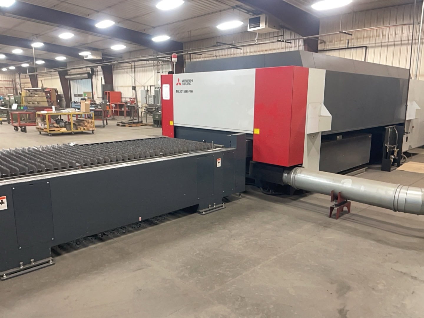 4000 Watt Mitsubishi ML3015SR-F-40-S Fiber Laser, 2020- 5' x 10' Table - Image 4