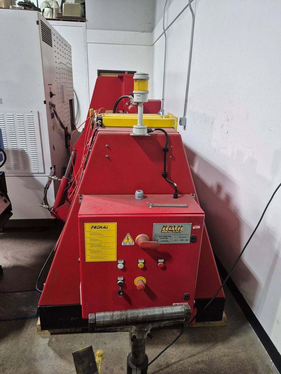 .71" Davi MCB-TRSB-CON 2518/RR 4-Plate CNC Plate Roll, 2018 - Image 4