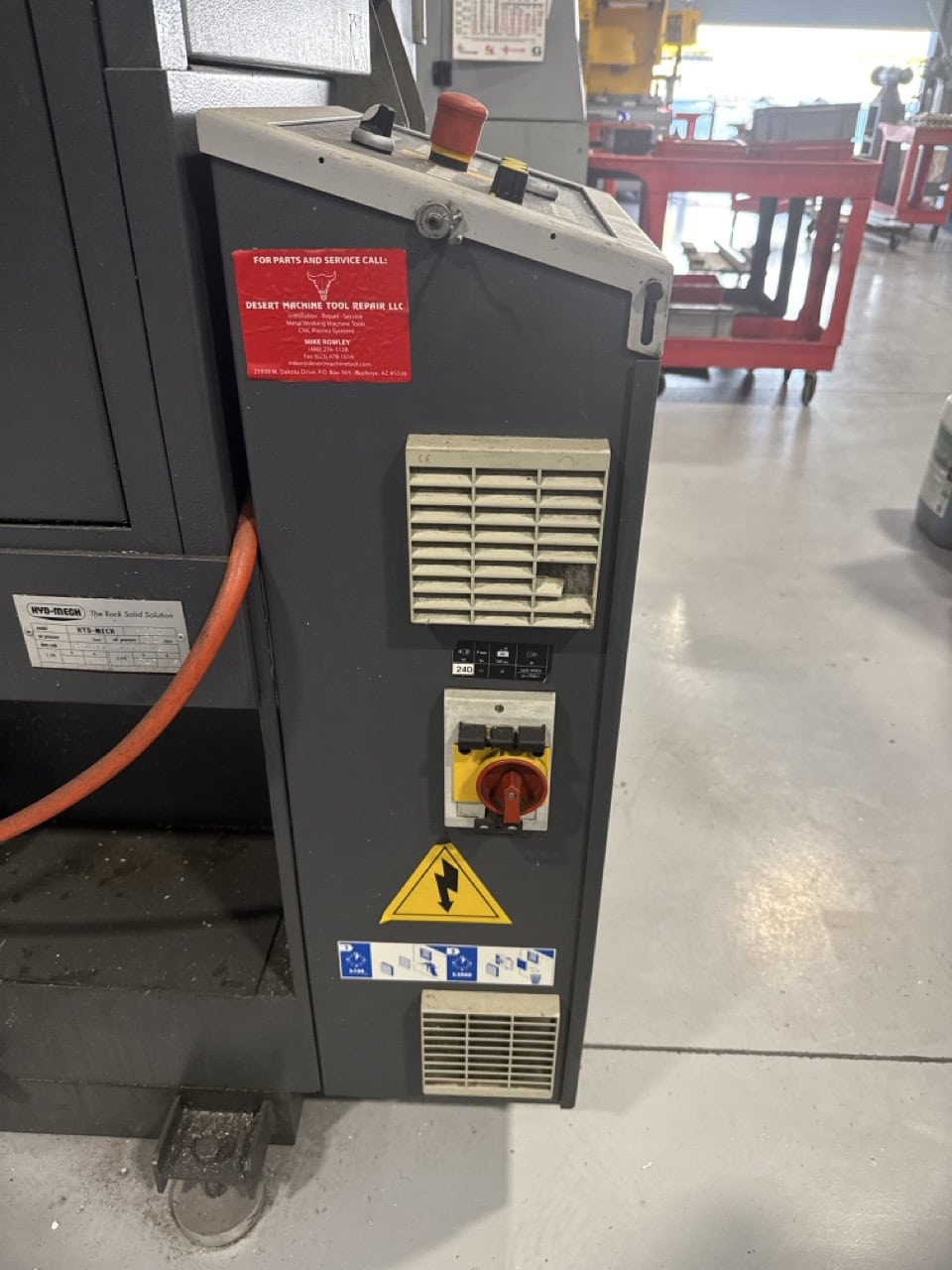Hydmech H-230A 9"x9" Horizontal Band Saw, 2013 - Image 6