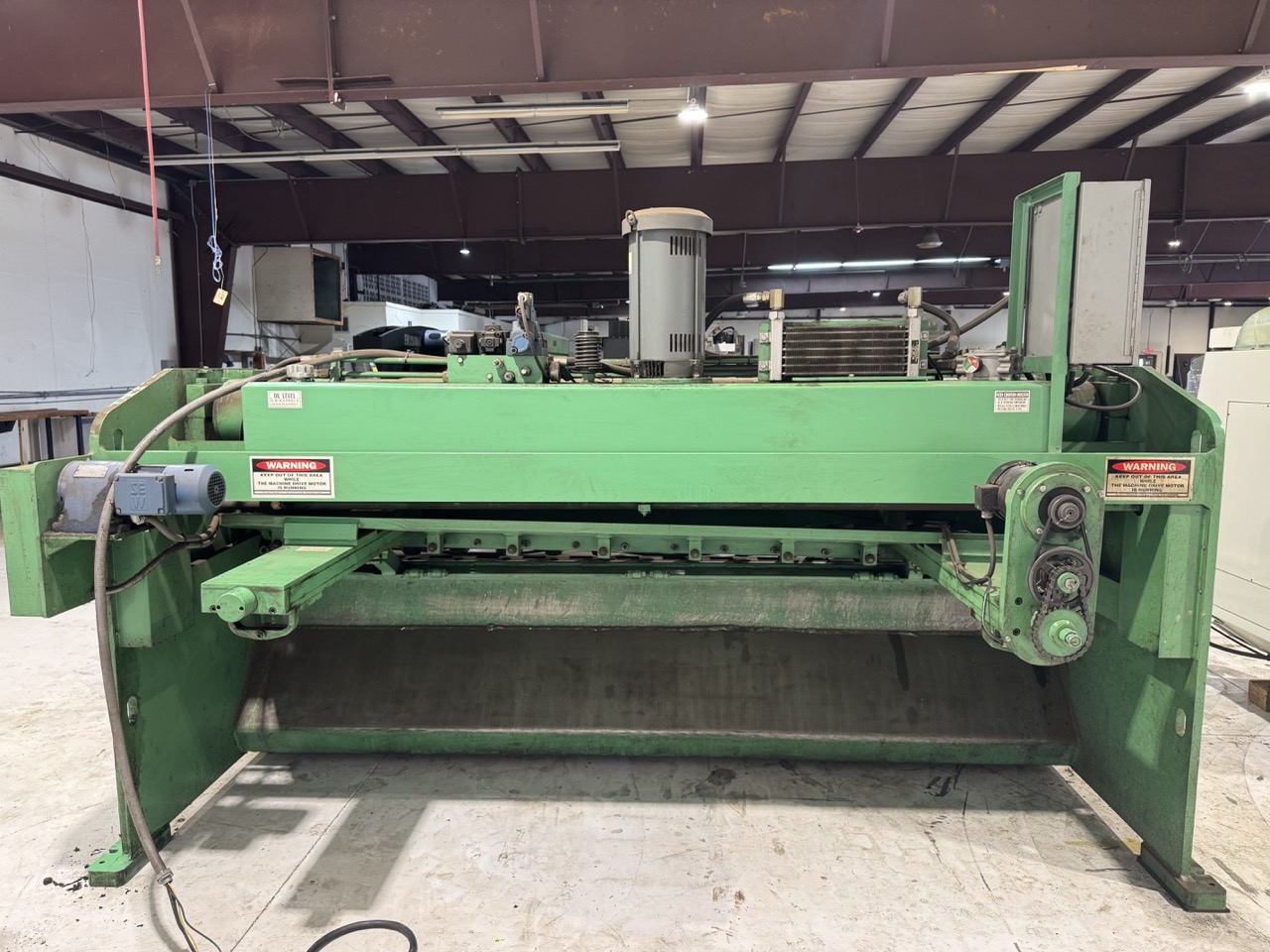 1/4" x 10' ACCURSHEAR 625010 HYDRAULIC SHEAR, 1995 - Image 6