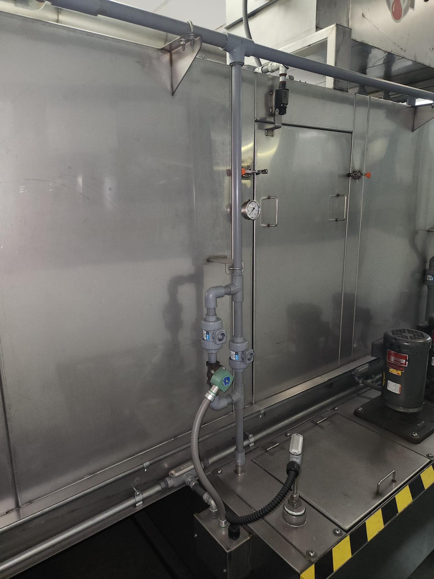 Accutherm 2-Stage Immersion Heated Wash and Rinse System, 2013 - 705 Gallon Capacity, Stainless Steel, Blow-Off Drying - Image 7