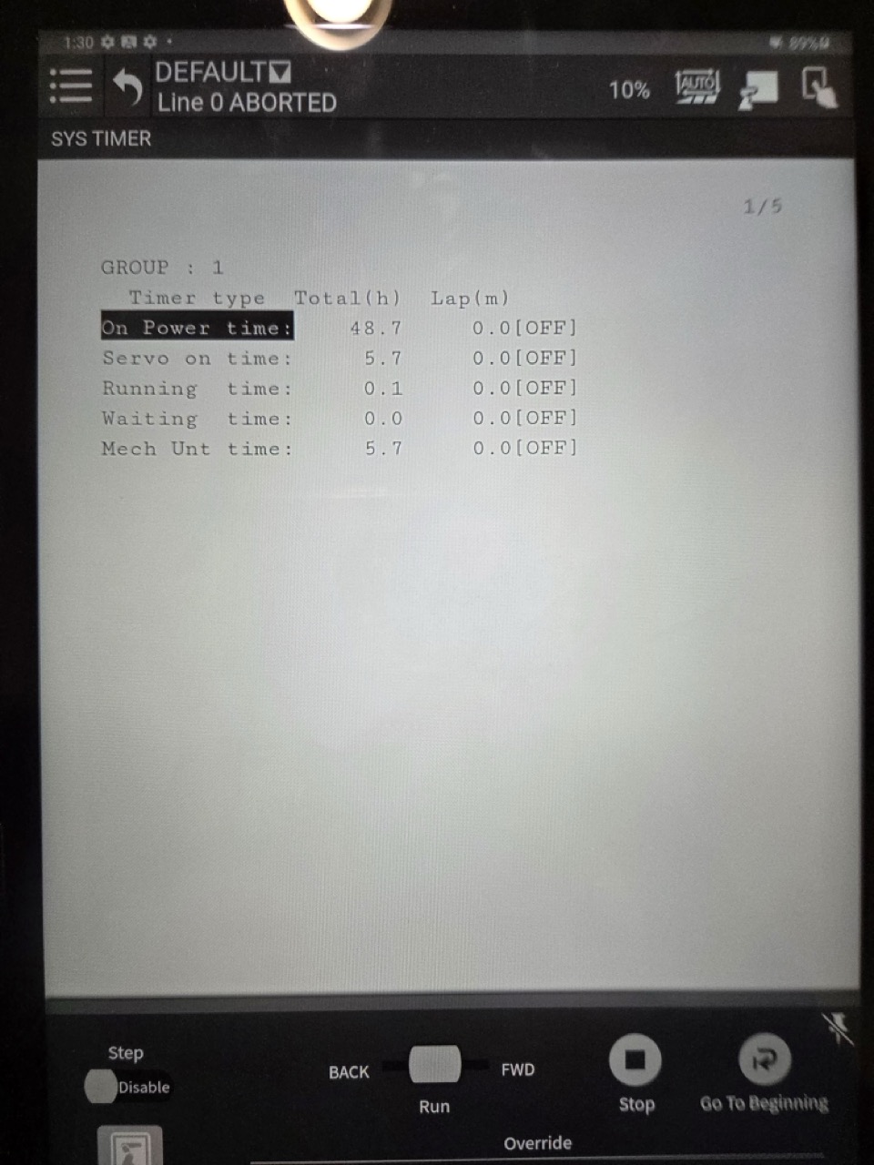 FANUC CRX-10iA/L Collaborative Robot, 2022 – 6 Hours, iRVision/DCS/KAREL - Image 7