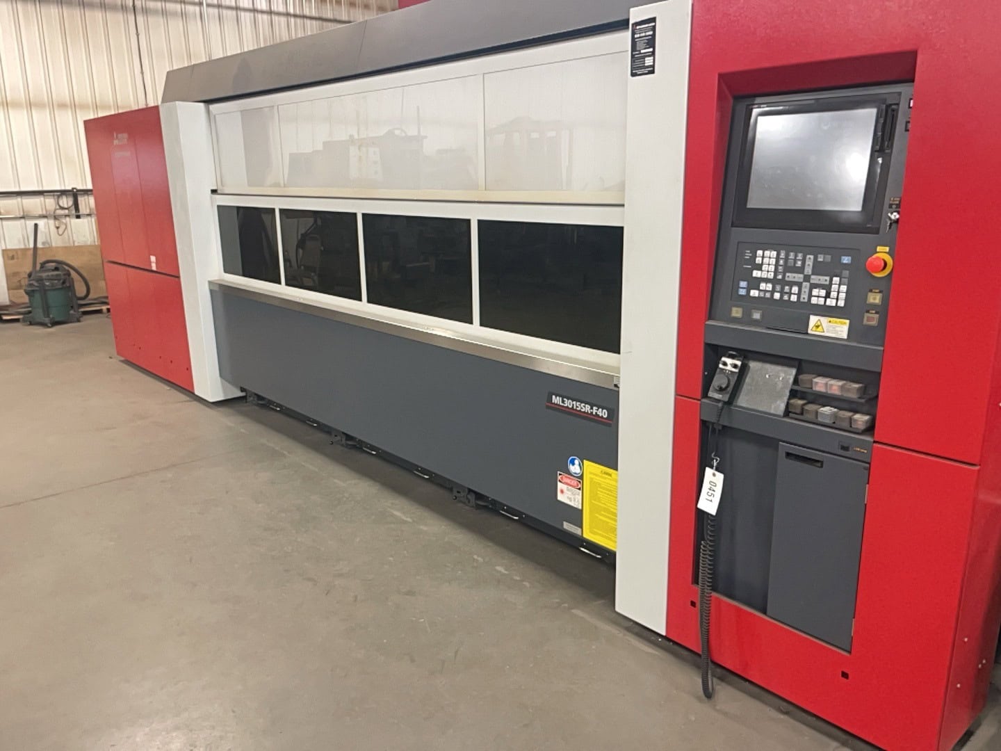 4000 Watt Mitsubishi ML3015SR-F-40-S Fiber Laser, 2020- 5' x 10' Table - Image 8